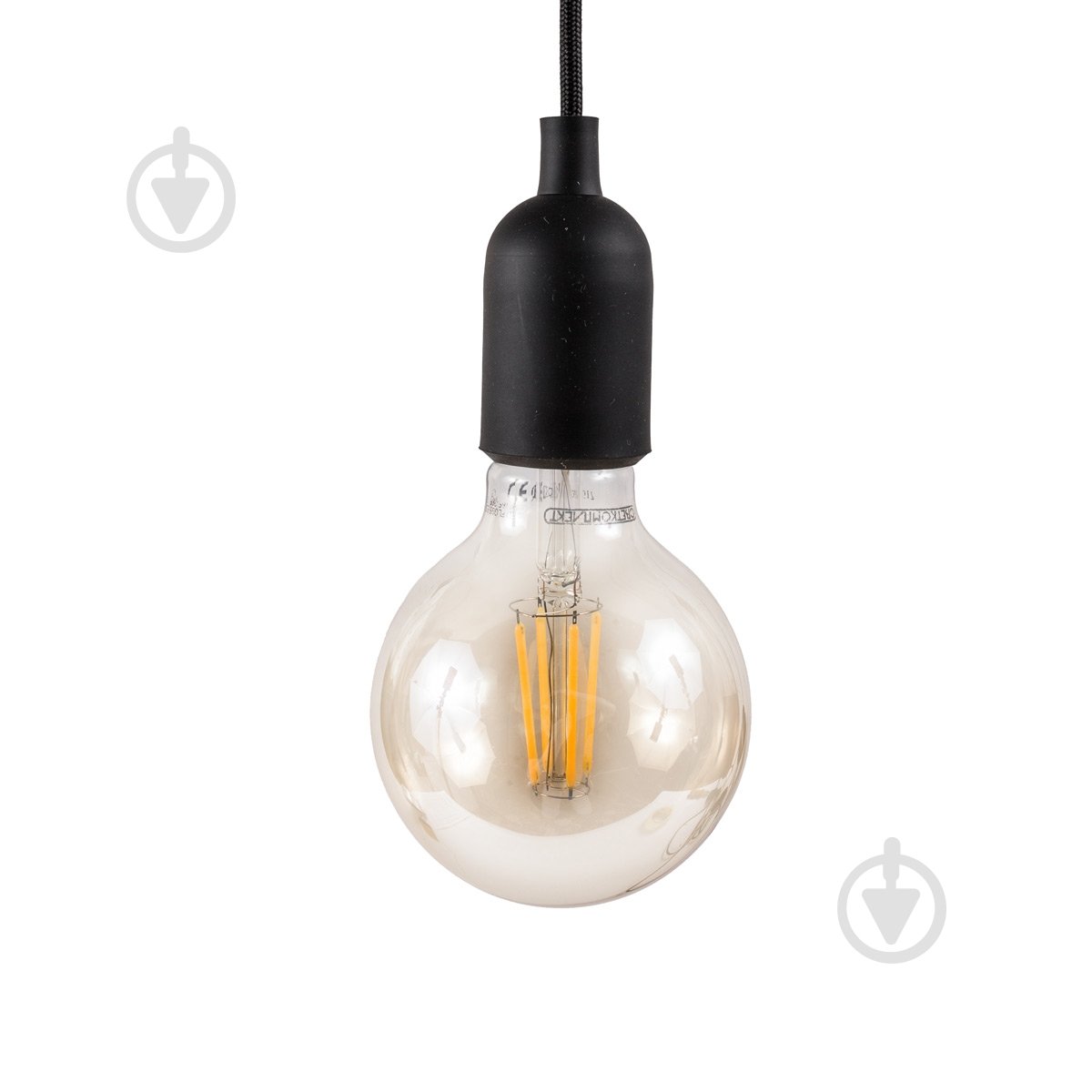Люстра стельова LIGHT SET TERNAVA EC 203 3xE27 чорний - фото 2