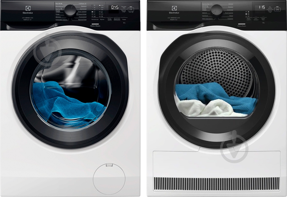 Стиральная машина Electrolux EW6F9482U + сушильная машина EW6D98BEU - фото 1 Стиральная машина Electrolux EW6F9482U + сушильная машина EW6D98BEU - фото 1