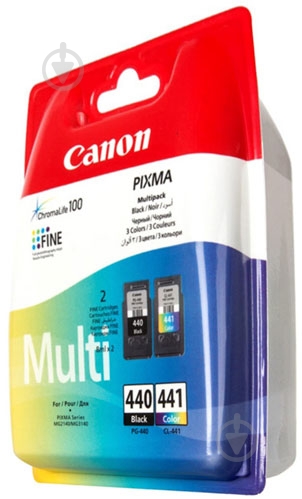 Набор картриджей Canon  PG-440/CL-441 Multi-Pack Сolor 5219B005 многоцветный 5219B005 - фото 2