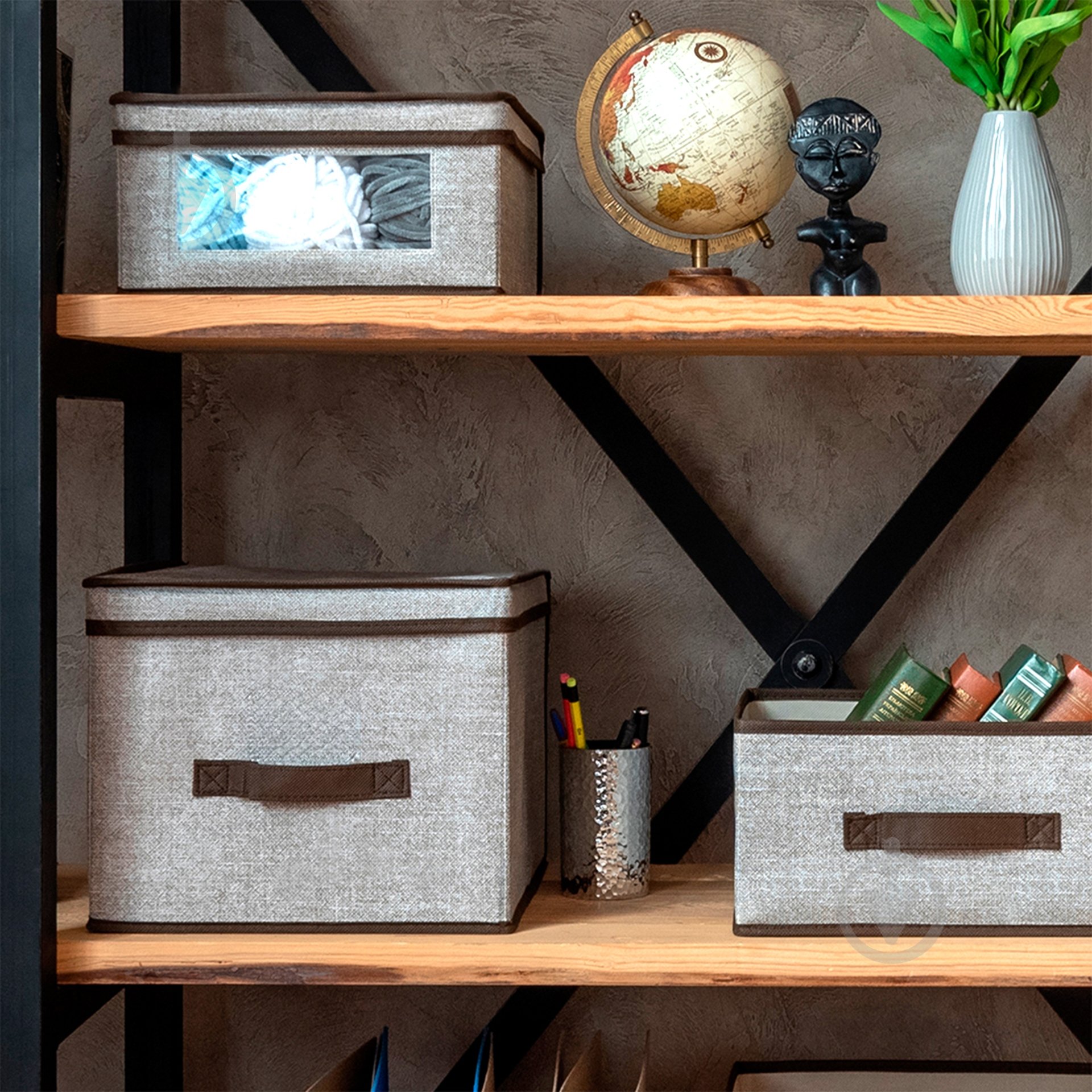 Короб для хранения складной Handy Home ESH08 без крышки 150x300x300 мм - фото 2