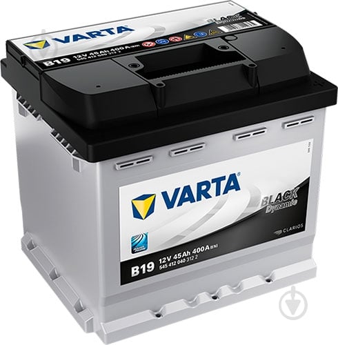 Аккумулятор автомобильный Varta Black Dynamic B19 45Ah 400A 12V 545412040 «+» справа (545412040) - фото 1 Аккумулятор автомобильный Varta Black Dynamic B19 45Ah 400A 12V 545412040 «+» справа (545412040) - фото 1