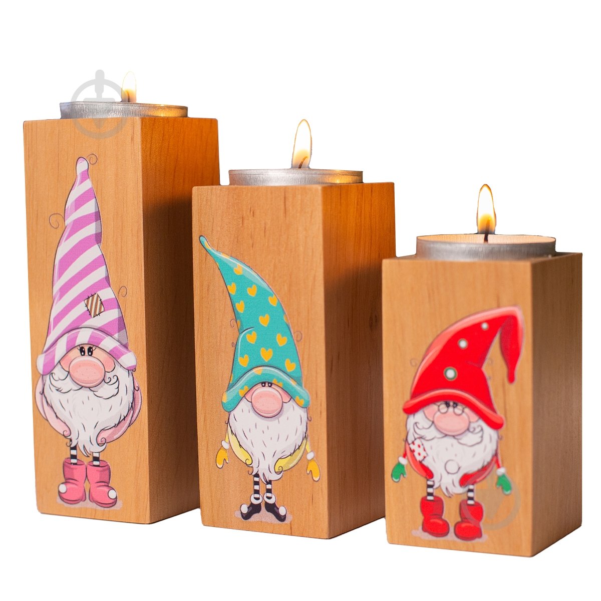 Подсвечник на 3 свечи GrayCat - фото 2