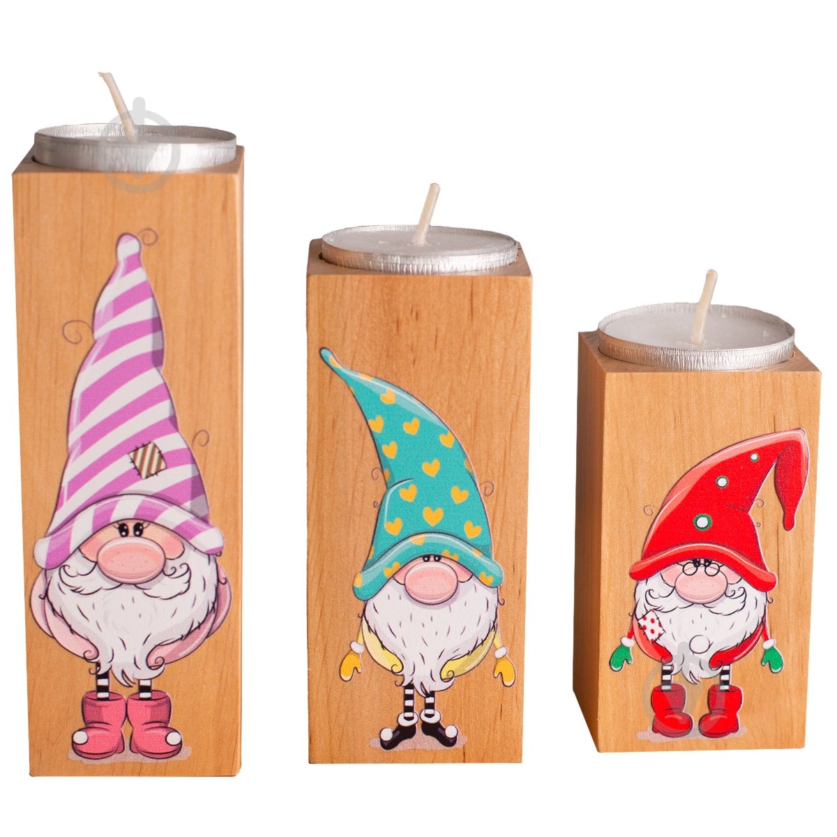 Подсвечник на 3 свечи GrayCat - фото 1