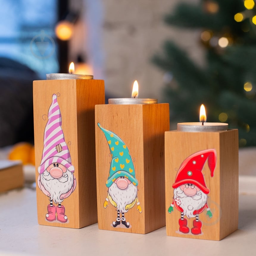 Подсвечник на 3 свечи GrayCat - фото 4