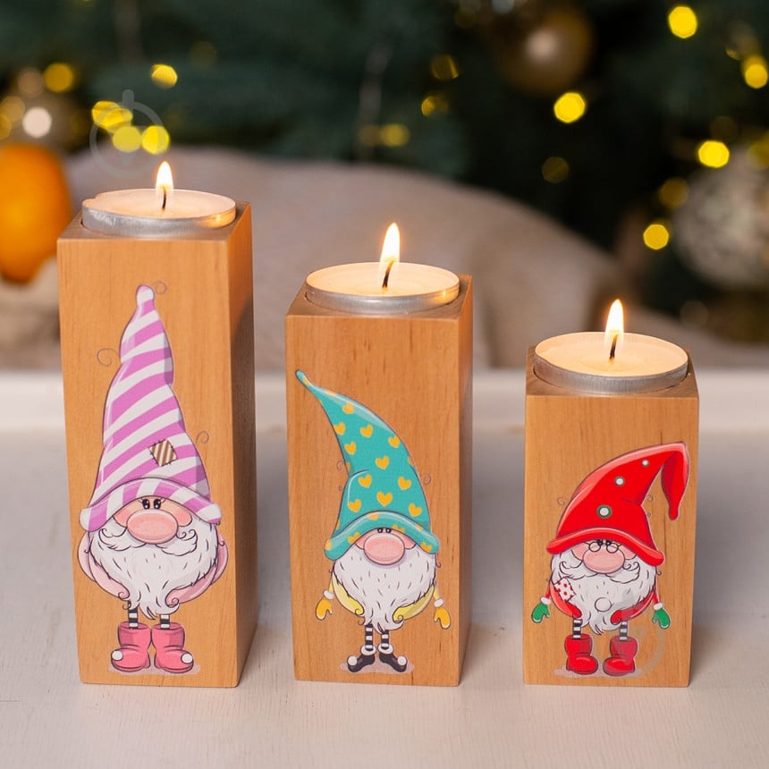 Подсвечник на 3 свечи GrayCat - фото 3