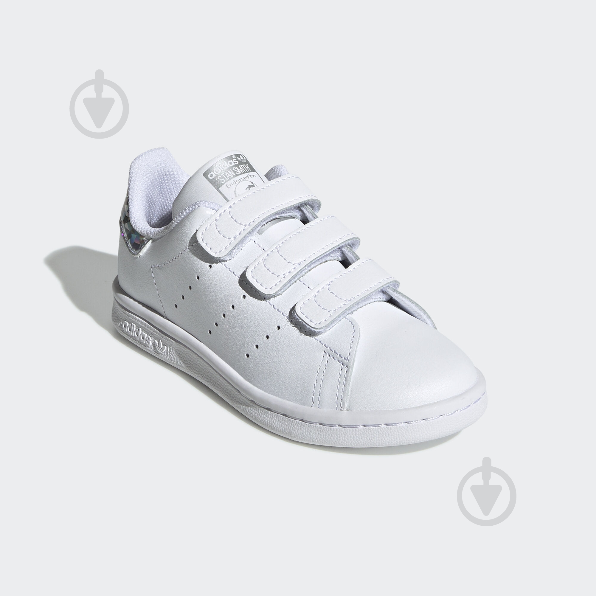 Кроссовки Adidas STAN SMITH CF C EE8484 р.35 белые - фото 4