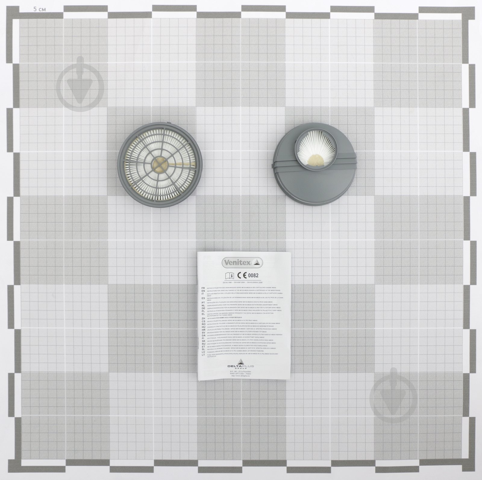 Сменный фильтр Delta Plus Venitex P2 2 шт. M6000P2R - фото 4