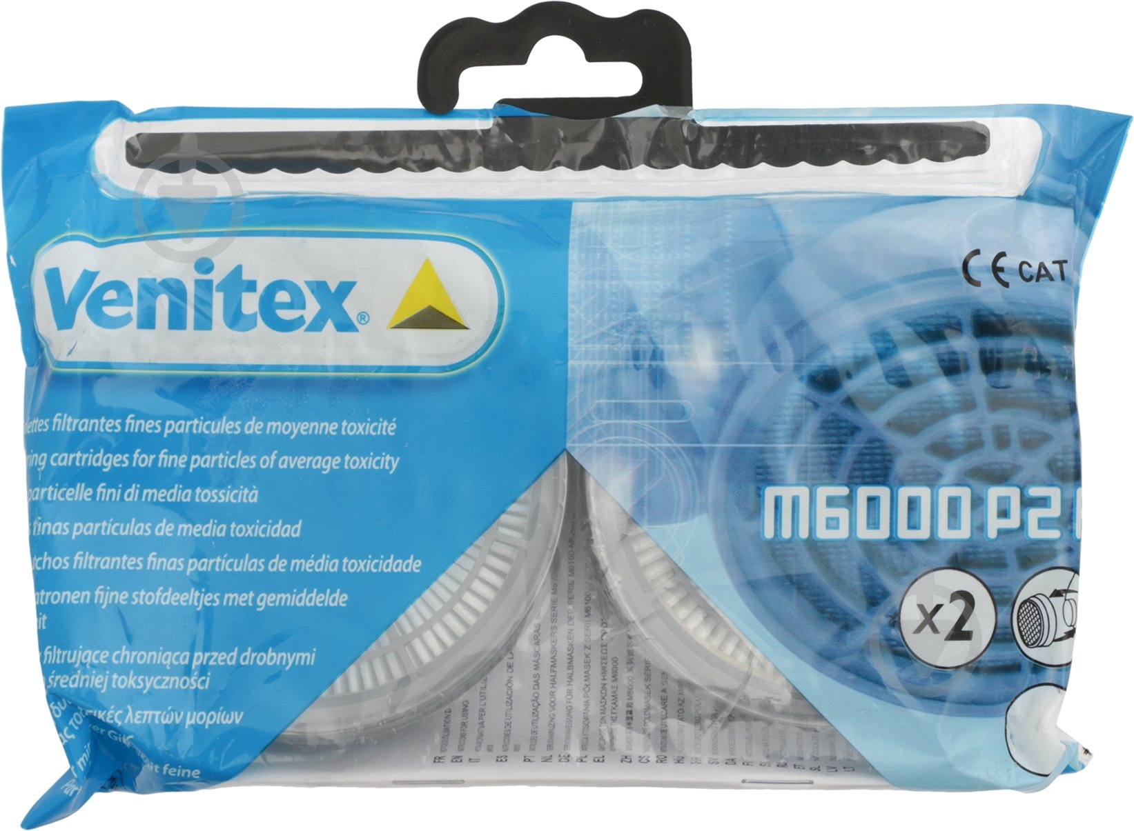 Сменный фильтр Delta Plus Venitex P2 2 шт. M6000P2R - фото 5