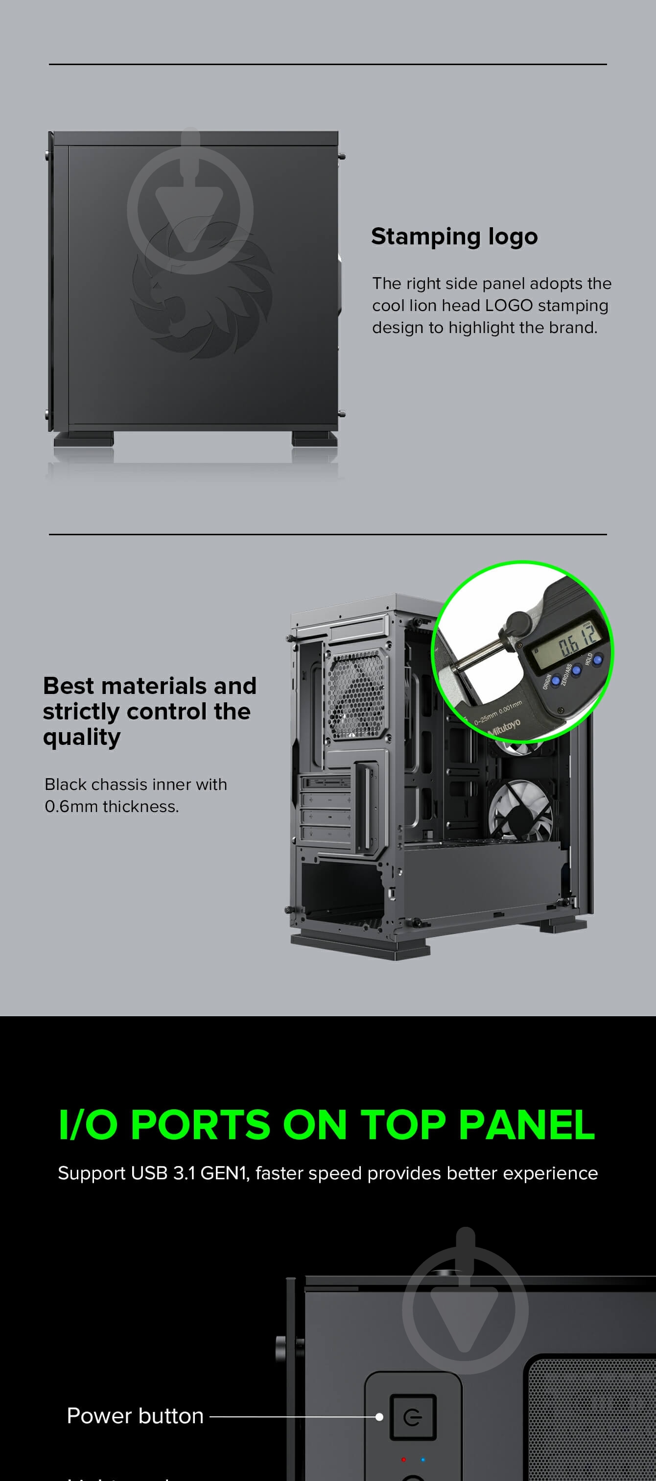 Корпус GameMax ini Tower M65 - фото 36