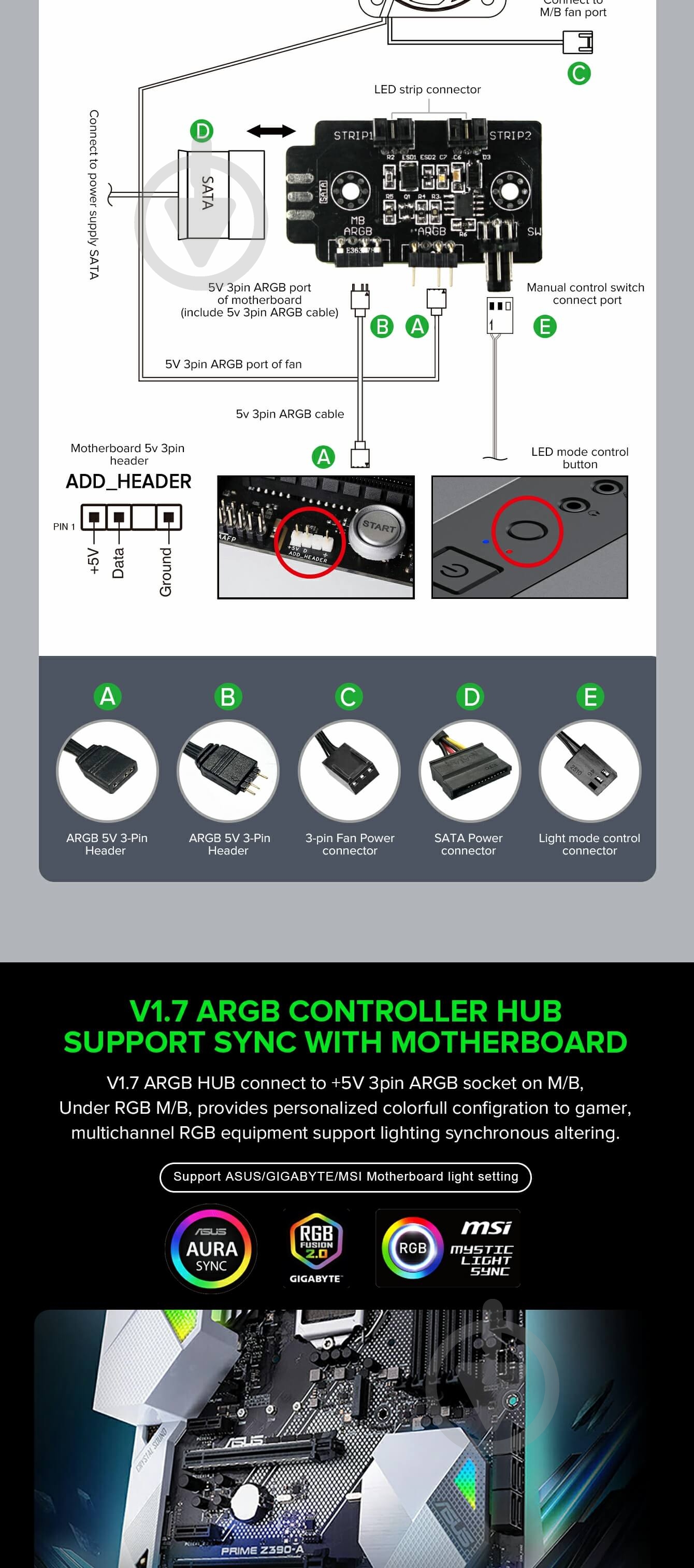 Корпус GameMax ini Tower M65 - фото 13