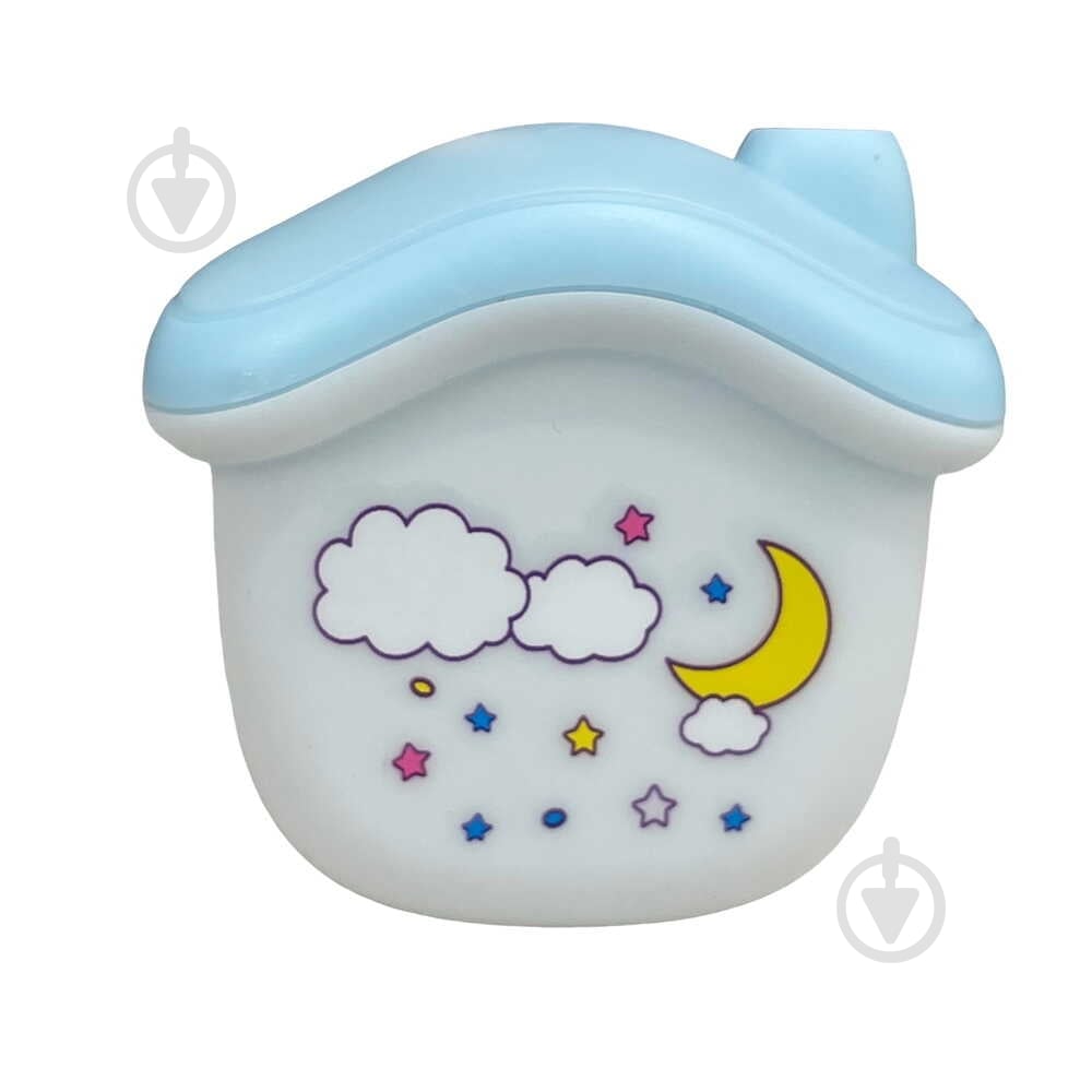 Нічник-розетка Violux LED HOMMY 0,6 Вт блакитний 310307 - фото 3