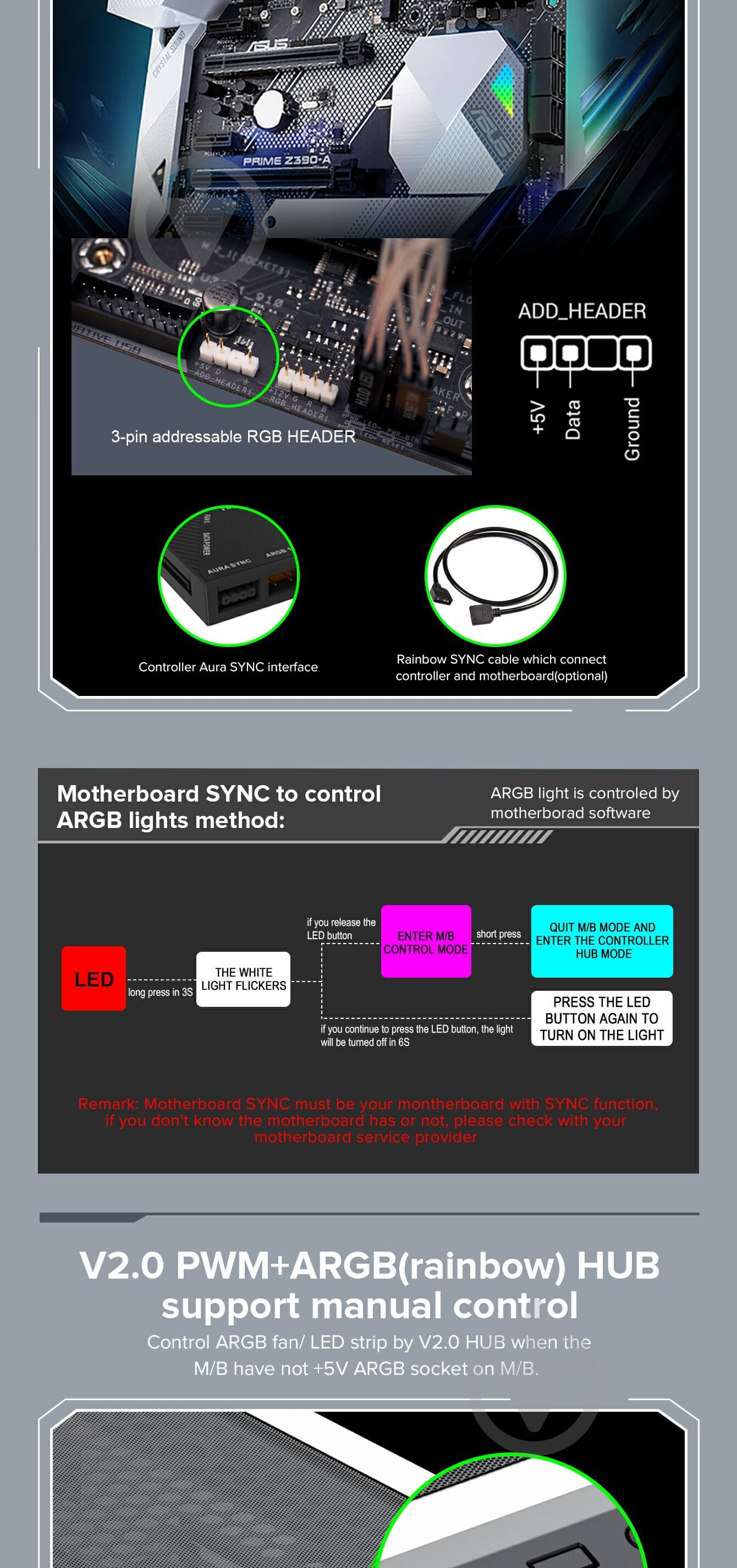 Корпус GameMax Precision White - фото 24