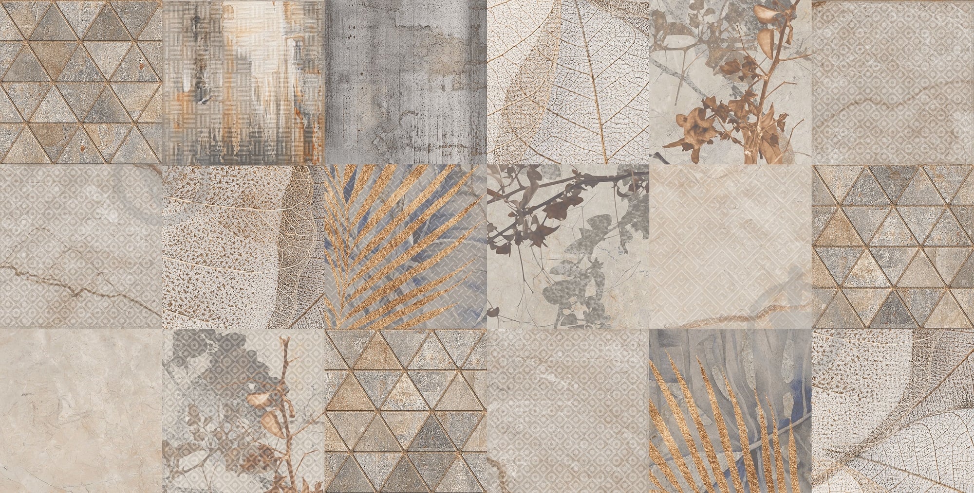 Плитка Armina Patchwork W\DEC M NR Glossy 30.8x60.8x8.5 см (2 сорт) - фото 3