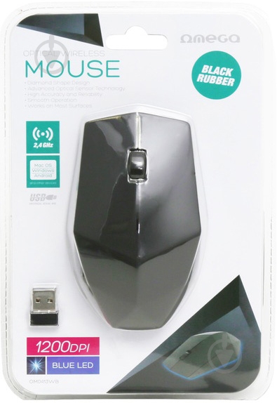 Мышь Omega Wireless OM0413WB black - фото 4