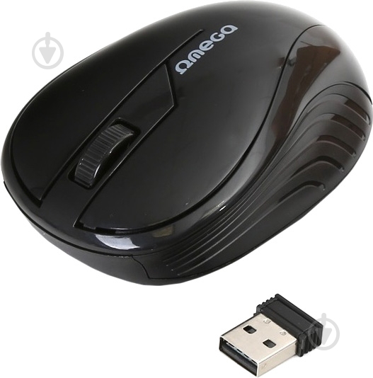 Миша Omega Wireless OM0415B black - фото 1 Миша Omega Wireless OM0415B black - фото 1