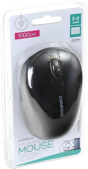 Миша Omega Wireless OM0415B black - фото 4 Миша Omega Wireless OM0415B black - фото 4