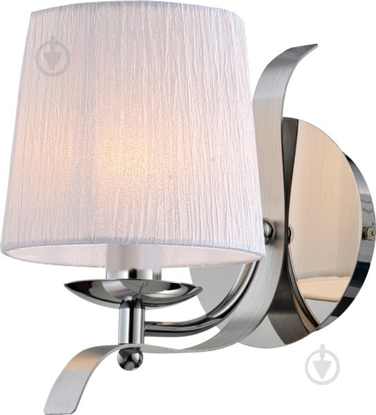 Бра Victoria Lighting 1x40 Вт E14 хром/серебро Kamelia/AP1 - фото 1