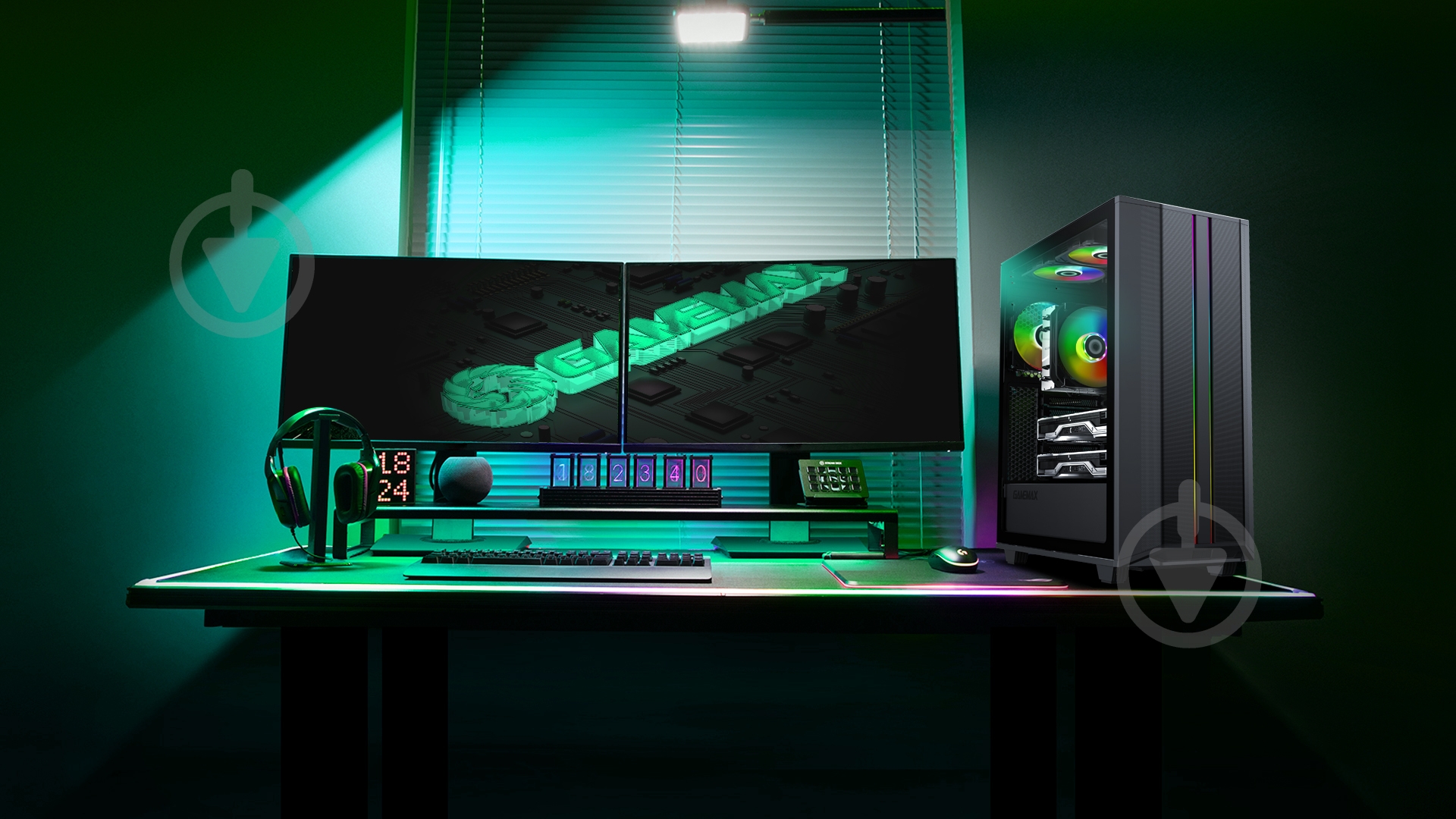 Корпус GameMax Precision Black - фото 24