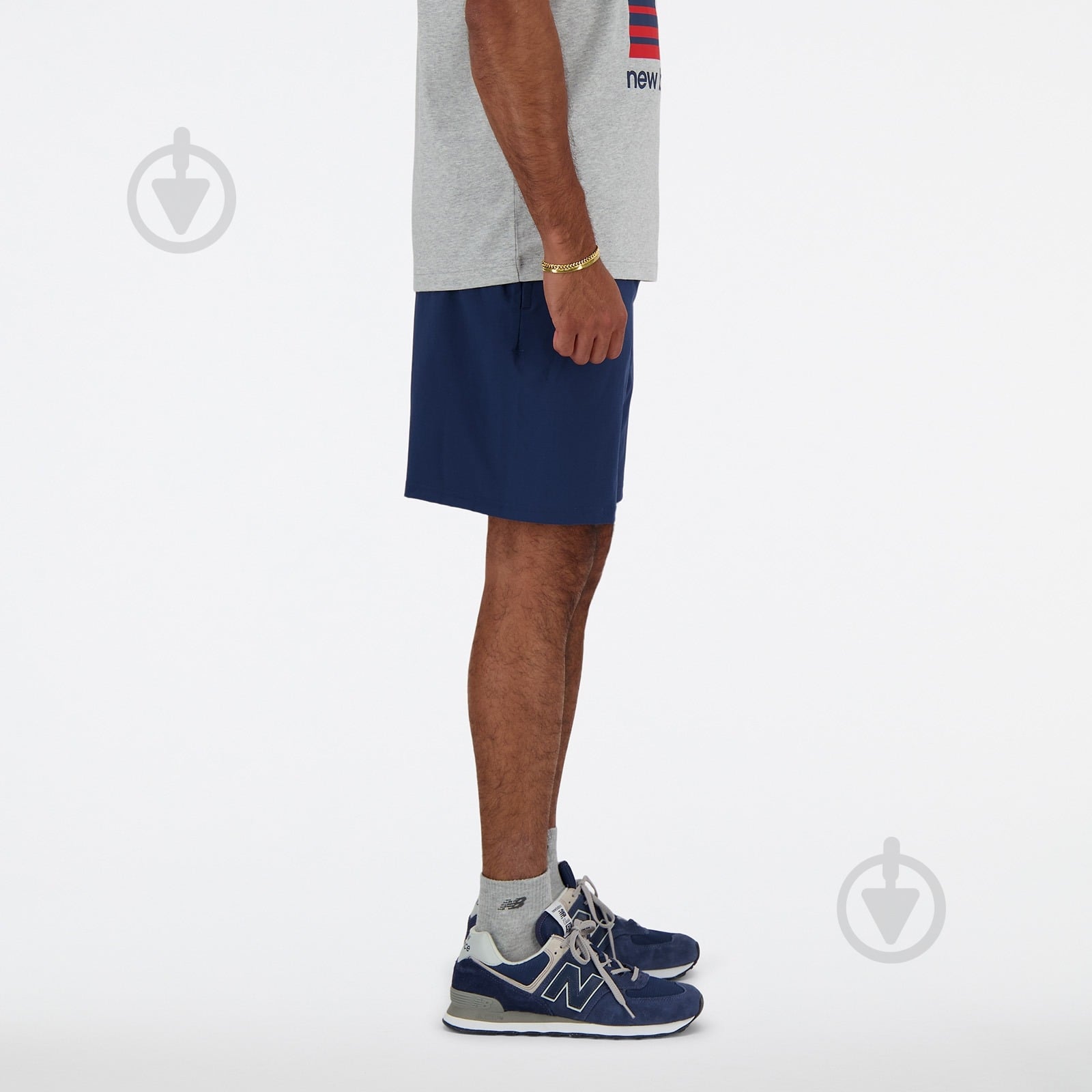 Шорты New Balance MS41232NNY р. XL синий - фото 3