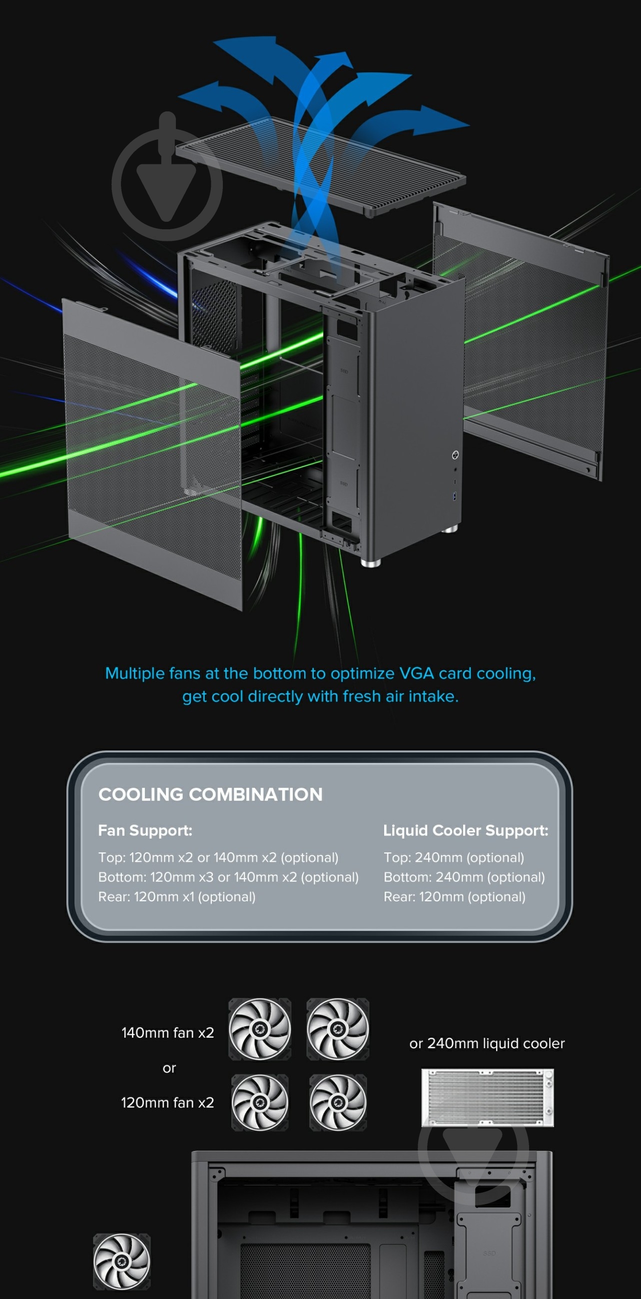 Корпус GameMax MeshBox Black - фото 26 Корпус GameMax MeshBox Black - фото 26