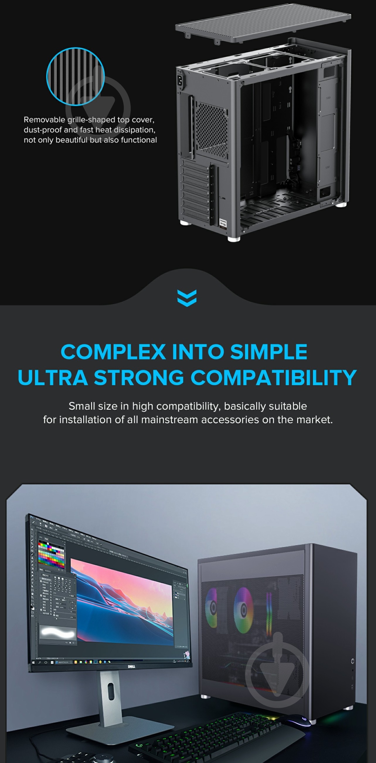 Корпус GameMax MeshBox Black - фото 22 Корпус GameMax MeshBox Black - фото 22