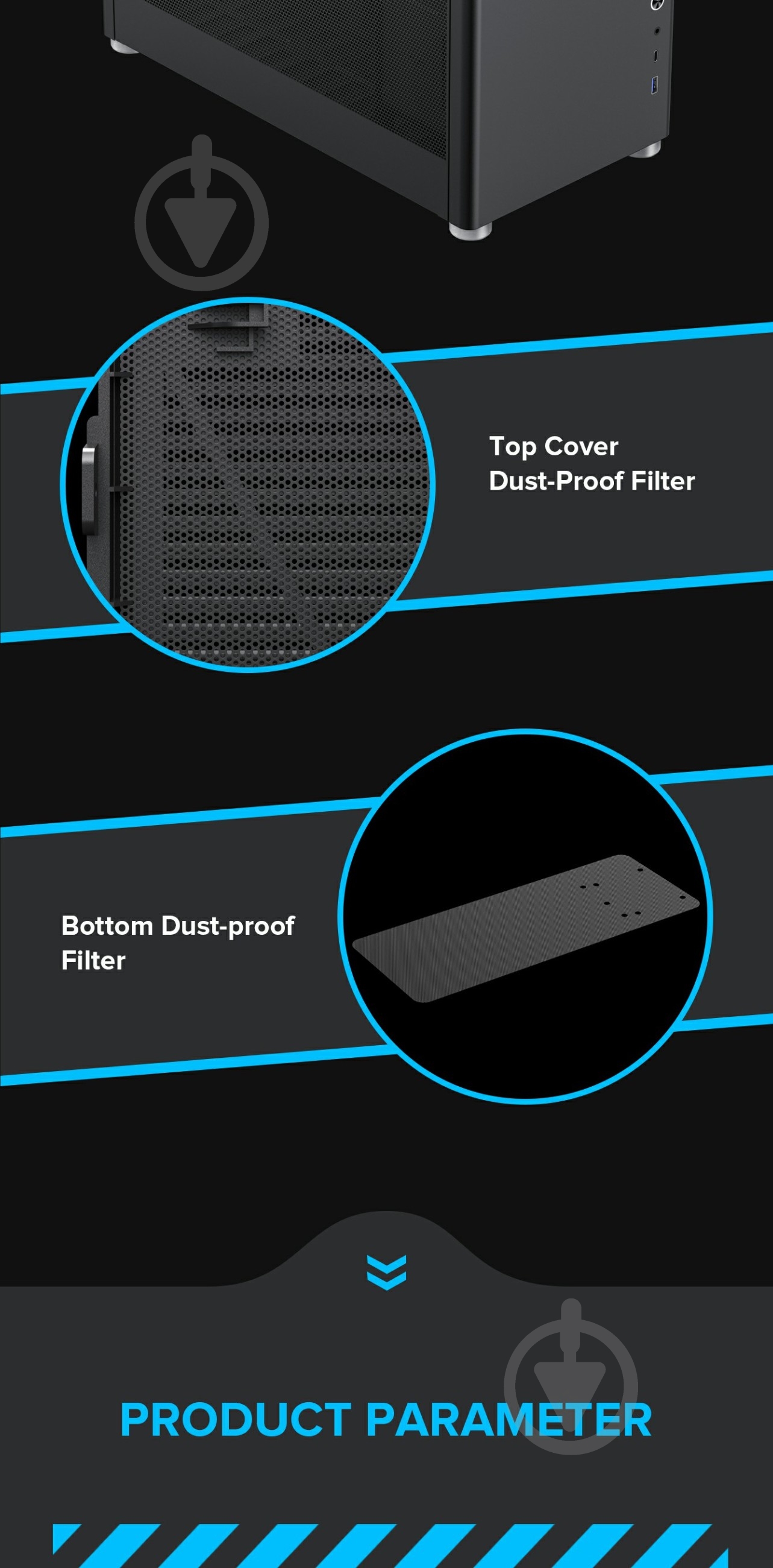 Корпус GameMax MeshBox Black - фото 18 Корпус GameMax MeshBox Black - фото 18