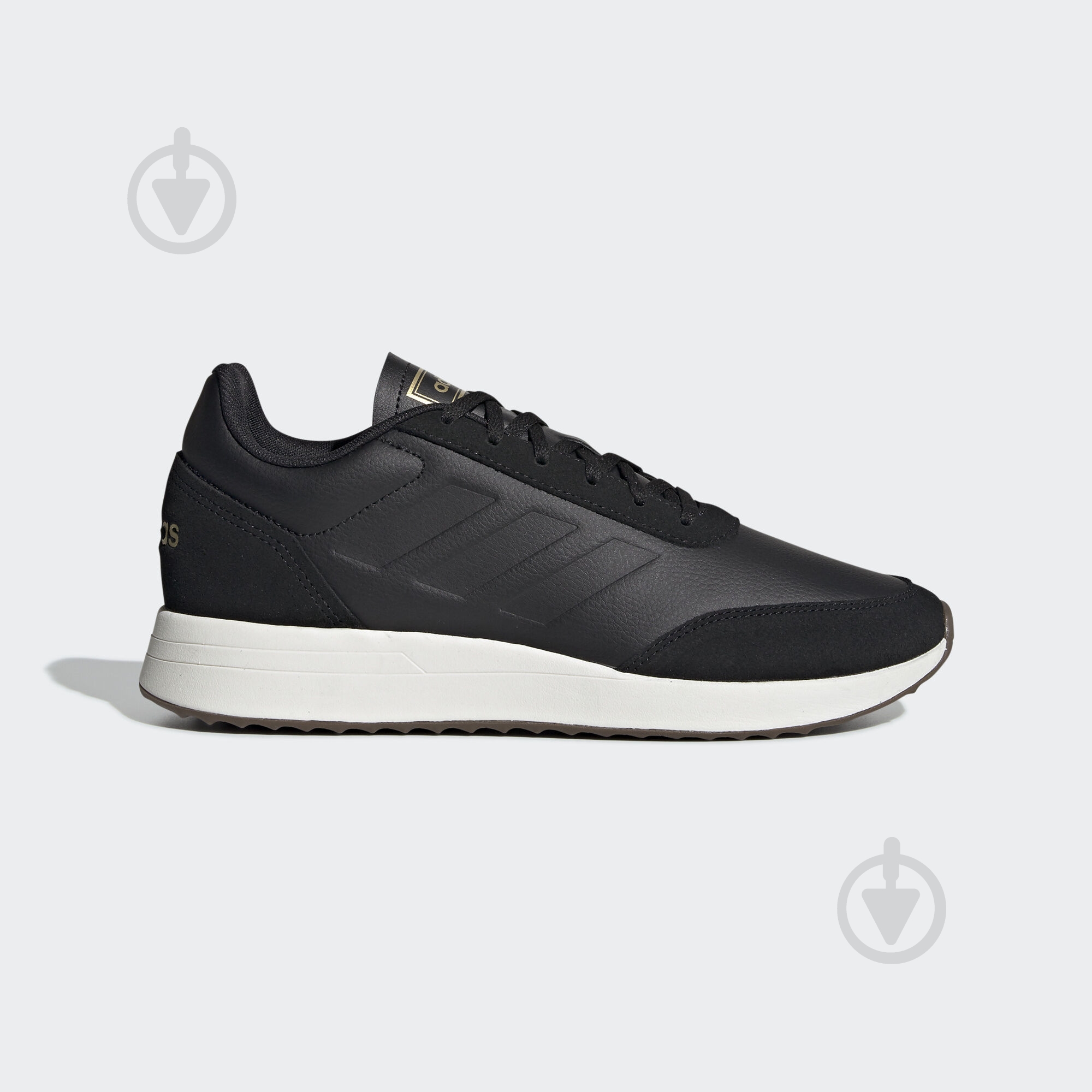 Кроссовки мужские зимние Adidas RUN70S EE9758 р.42 черные - фото 1