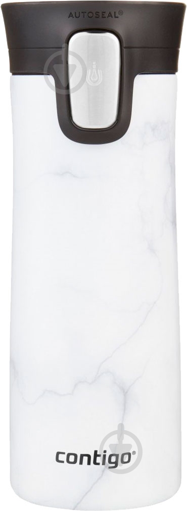 Термочашка Contigo Pinnacle Couture White 420 мл 2104543 (6800379) - фото 1