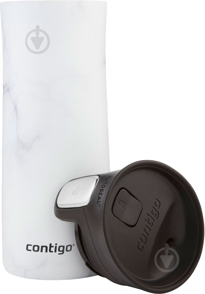 Термочашка Contigo Pinnacle Couture White 420 мл 2104543 (6800379) - фото 4