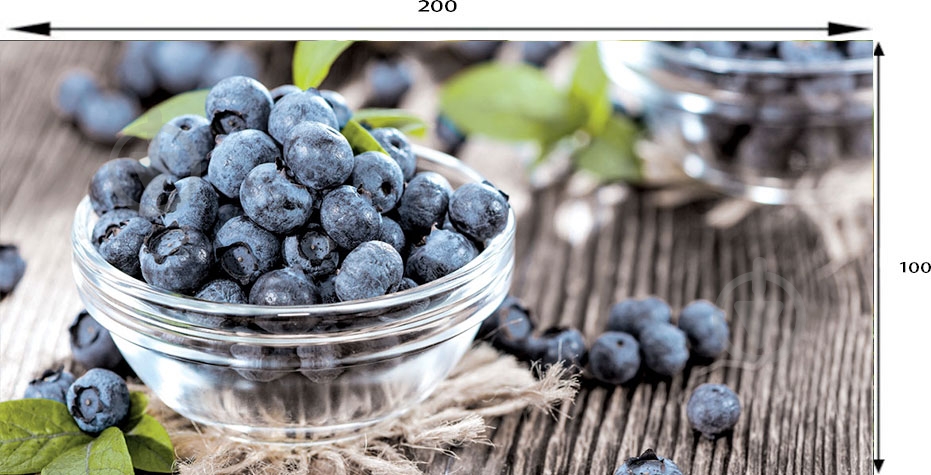 Декор Tiger Черника 10x20 - фото 2