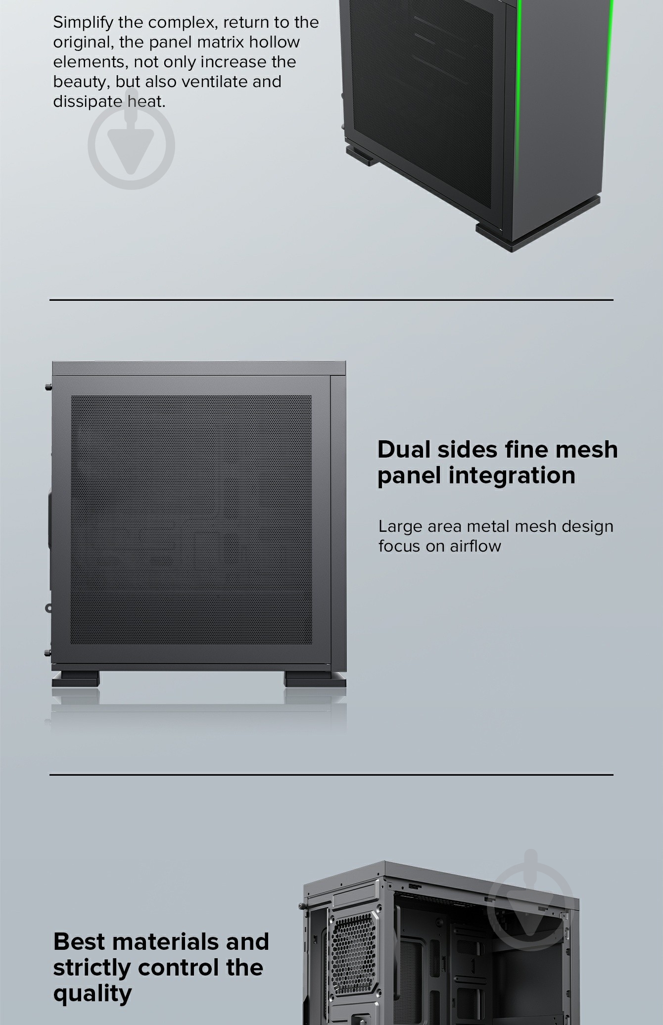 Корпус GameMax ini Tower M60 Black - фото 20