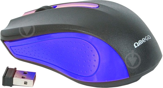 Миша Omega Wireless OM0419BL blue - фото 2 Миша Omega Wireless OM0419BL blue - фото 2