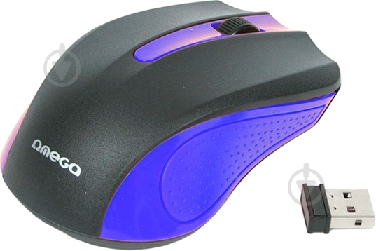 Миша Omega Wireless OM0419BL blue - фото 1 Миша Omega Wireless OM0419BL blue - фото 1