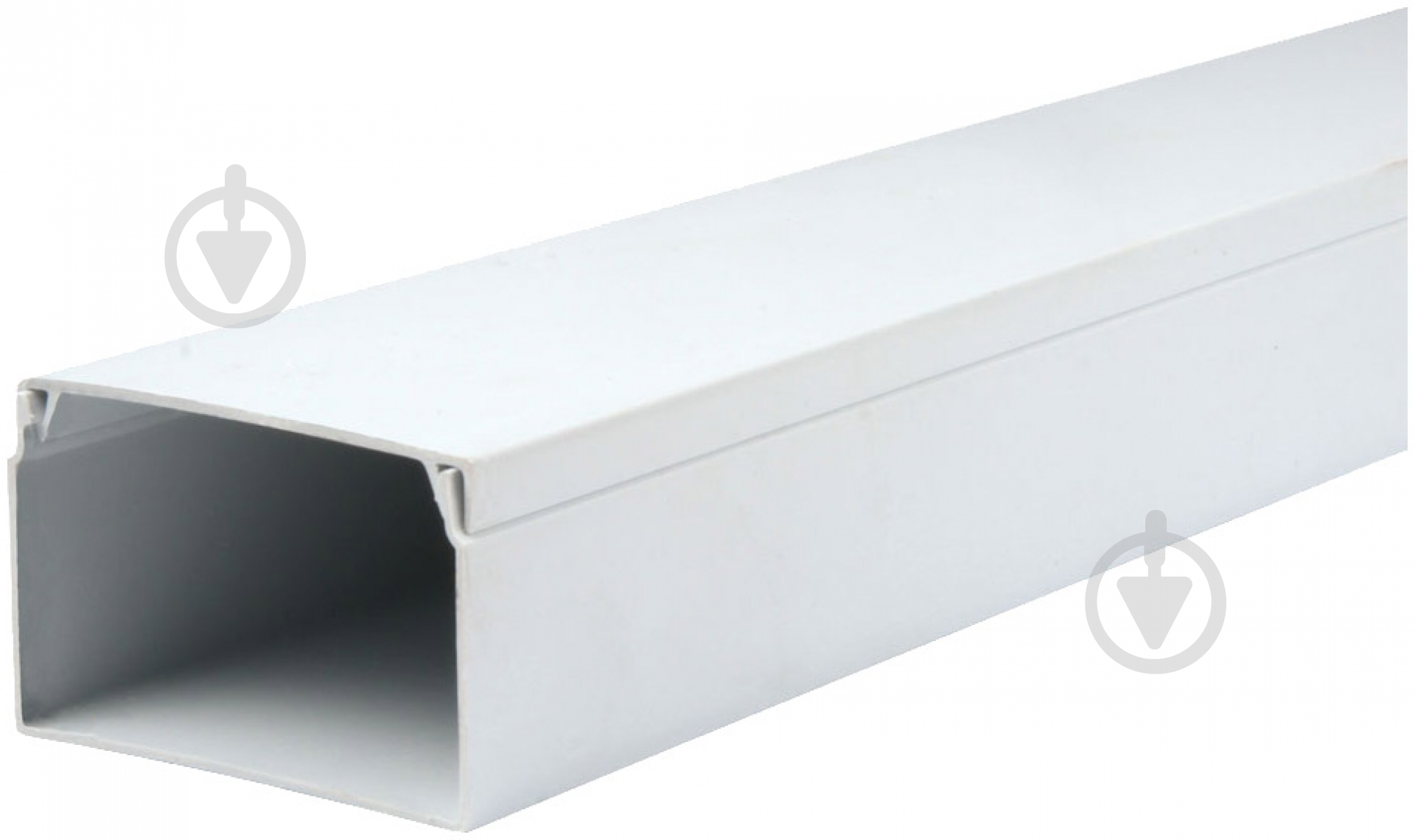 Короб пластиковый E.NEXT e.trunking.stand.60.40 60x40 мм 2 м белый s033009 - фото 1