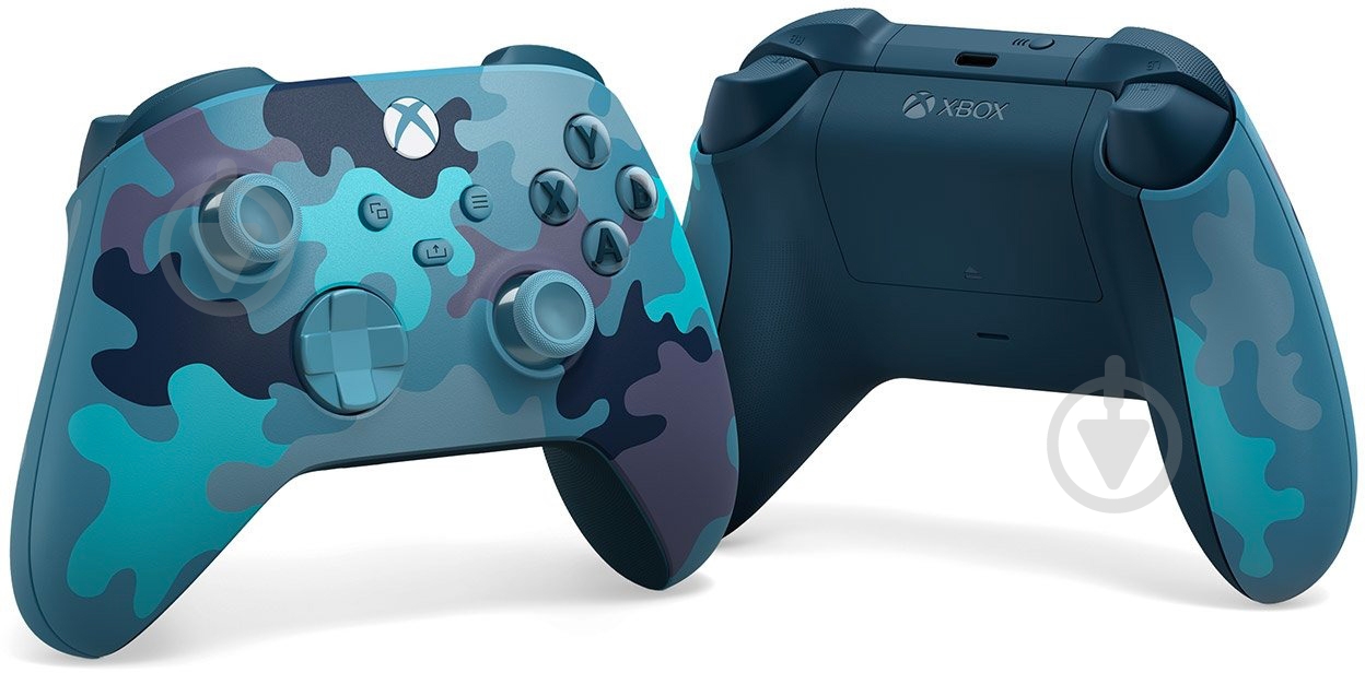 Геймпад Xbox Microsoft Wireless Controller Camo Blue - фото 4 Геймпад Xbox Microsoft Wireless Controller Camo Blue - фото 4