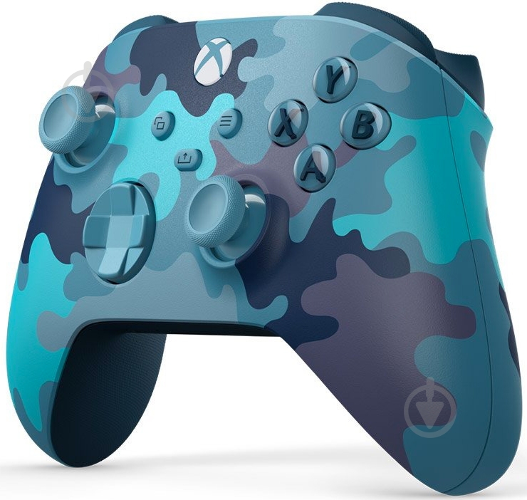 Геймпад Xbox Microsoft Wireless Controller Camo Blue - фото 2 Геймпад Xbox Microsoft Wireless Controller Camo Blue - фото 2