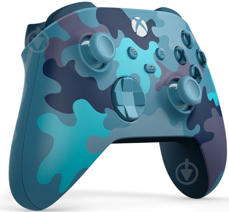 Геймпад Xbox Microsoft Wireless Controller Camo Blue - фото 3 Геймпад Xbox Microsoft Wireless Controller Camo Blue - фото 3