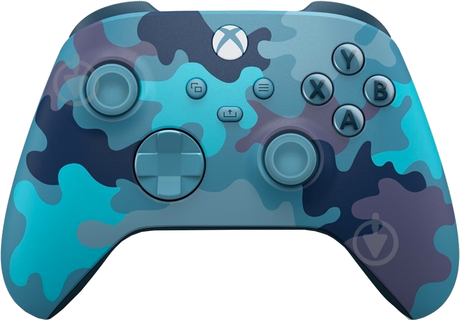 Геймпад Xbox Microsoft Wireless Controller Camo Blue - фото 1 Геймпад Xbox Microsoft Wireless Controller Camo Blue - фото 1