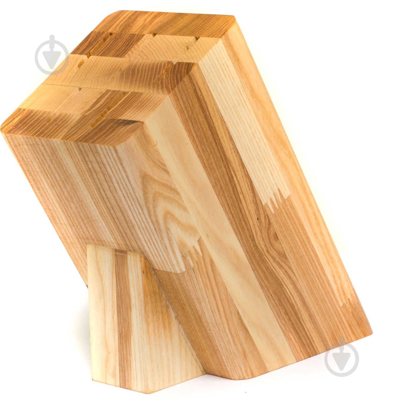 Блок деревянный для ножей (дуб) - фото 1