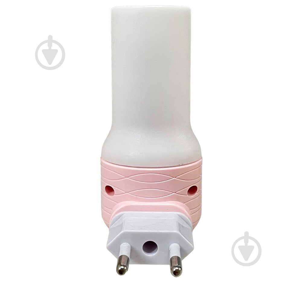 Нічник-розетка Violux CANDLE з кнопкою 0,8 Вт рожевий 310102 - фото 4 Нічник-розетка Violux CANDLE з кнопкою 0,8 Вт рожевий 310102 - фото 4