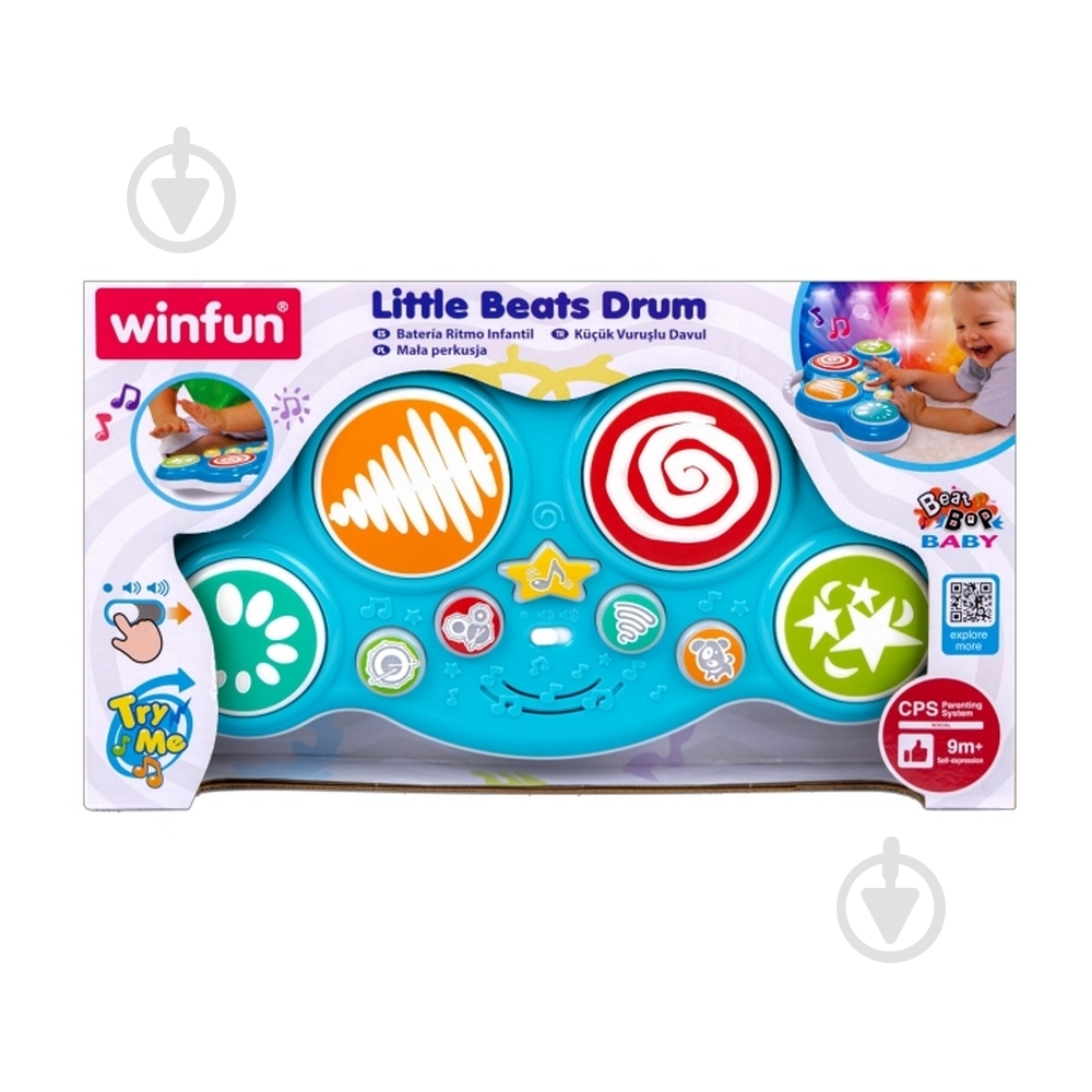 Игрушка музыкальная Winfun Барабан 2010-NL - фото 1