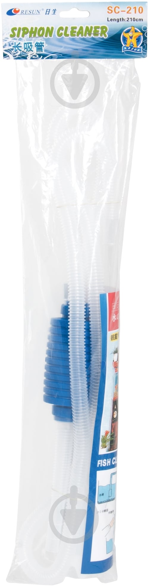 Очиститель грунта Resun SC 210 вакуумный c грушей - фото 4 Очиститель грунта Resun SC 210 вакуумный c грушей - фото 4