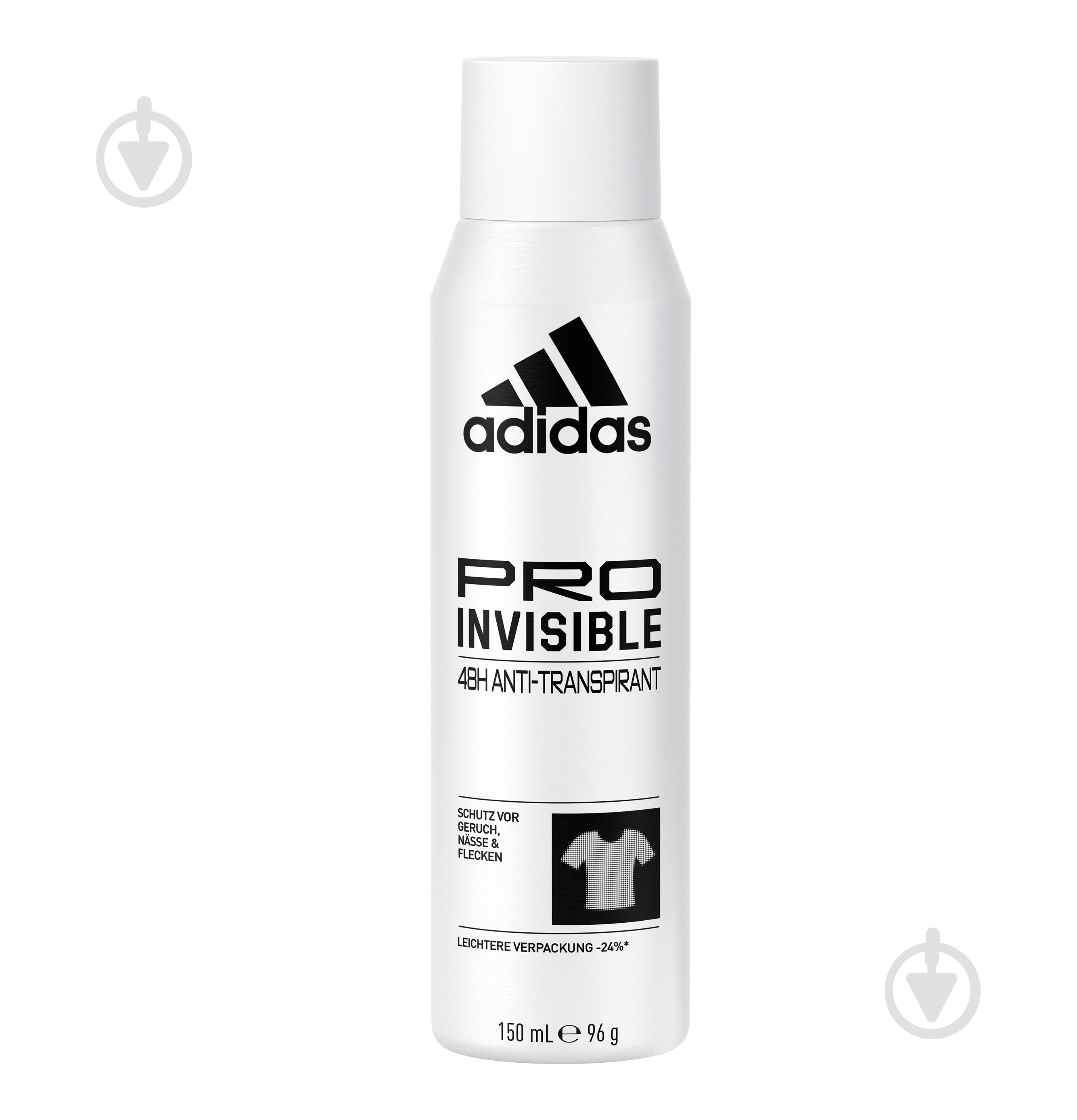 Антиперспирант для женщин Adidas PRO Invisible 150 мл - фото 1 Антиперспирант для женщин Adidas PRO Invisible 150 мл - фото 1