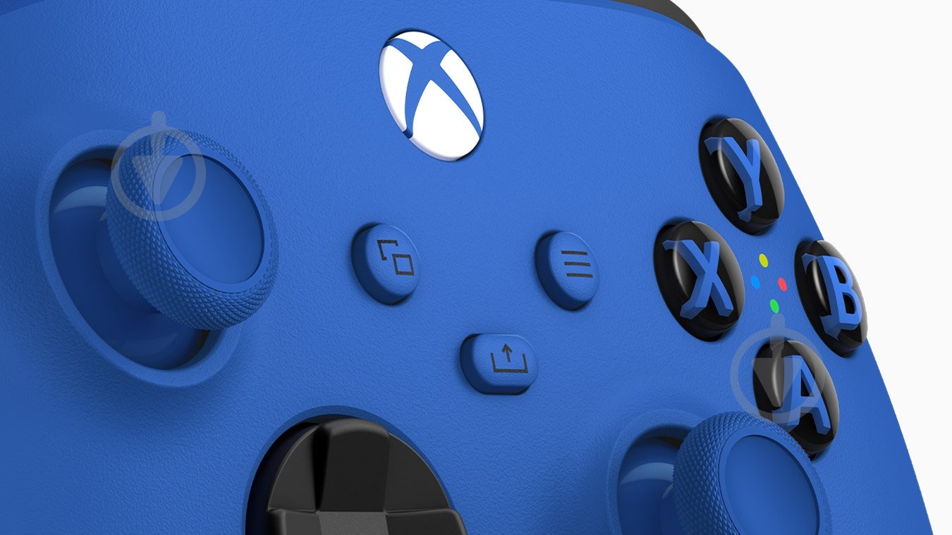 Геймпад Xbox Microsoft Wireless Controller Shock Blue - фото 4 Геймпад Xbox Microsoft Wireless Controller Shock Blue - фото 4