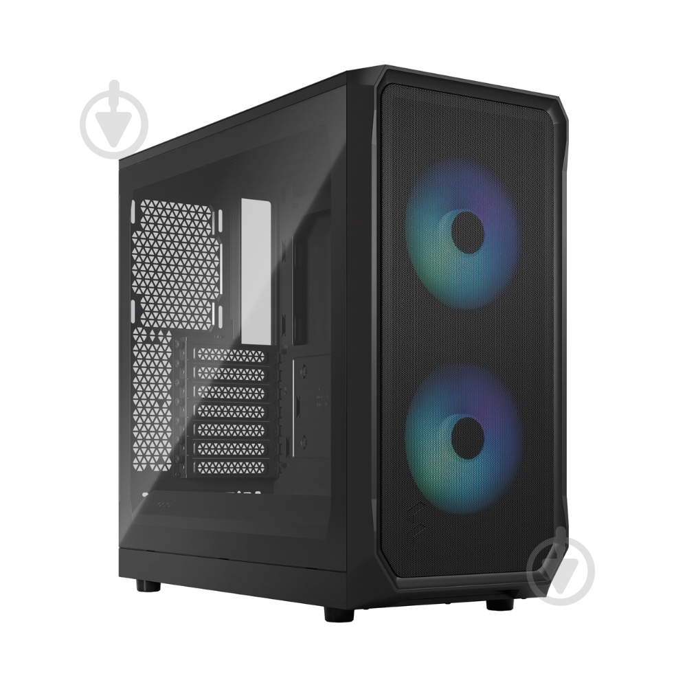 Корпус Fractal Design 2 Black Solid (FD-C-FOC2A-07) - фото 2