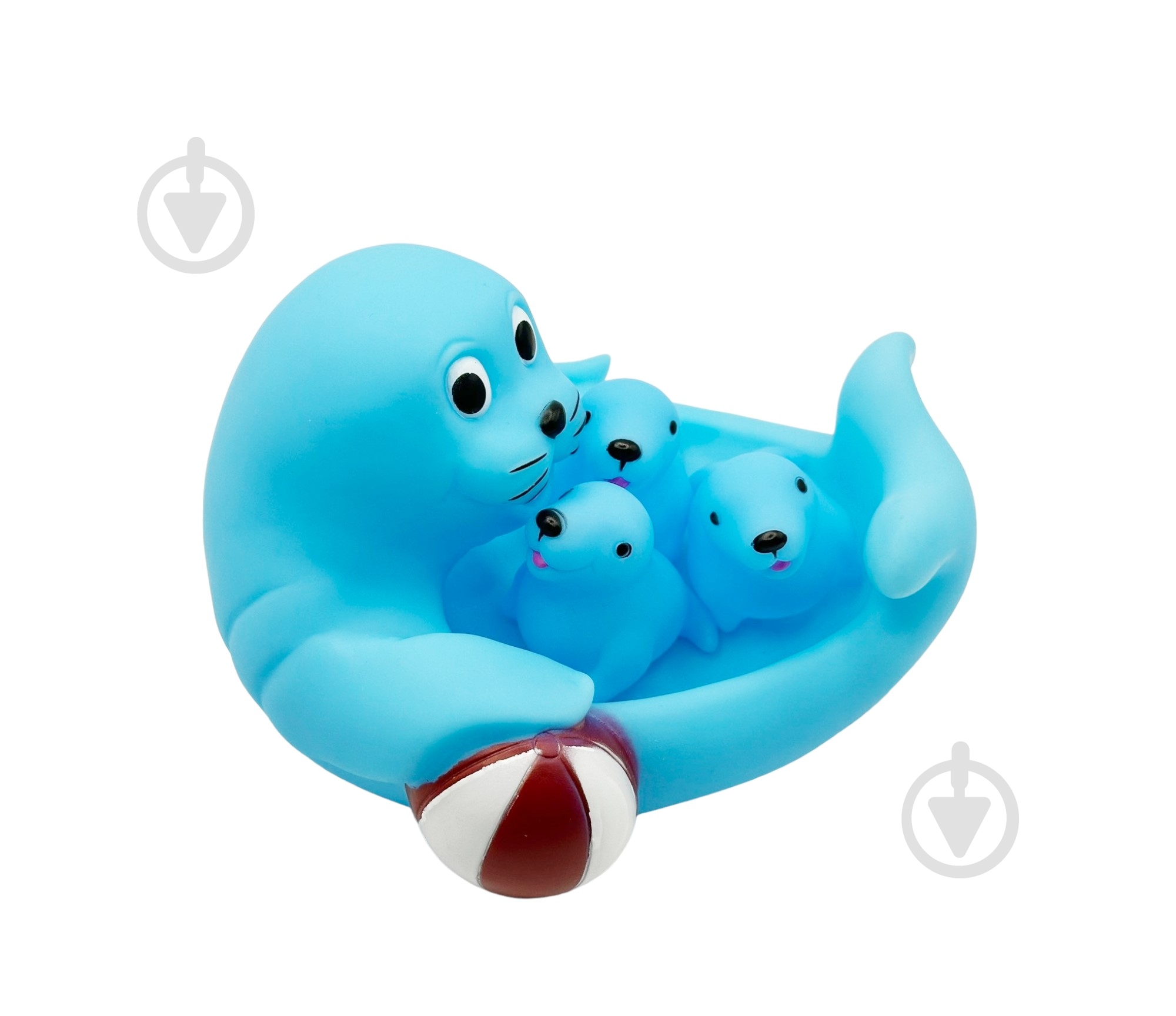 Ігровий набір для купання Bibi Toys Морський котик 4 шт. 760868BT - фото 1 Ігровий набір для купання Bibi Toys Морський котик 4 шт. 760868BT - фото 1