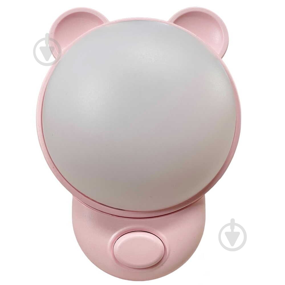 Ночник Violux LED TEDDY с кнопкой 1,2 Вт розовый 310103 - фото 3 Ночник Violux LED TEDDY с кнопкой 1,2 Вт розовый 310103 - фото 3