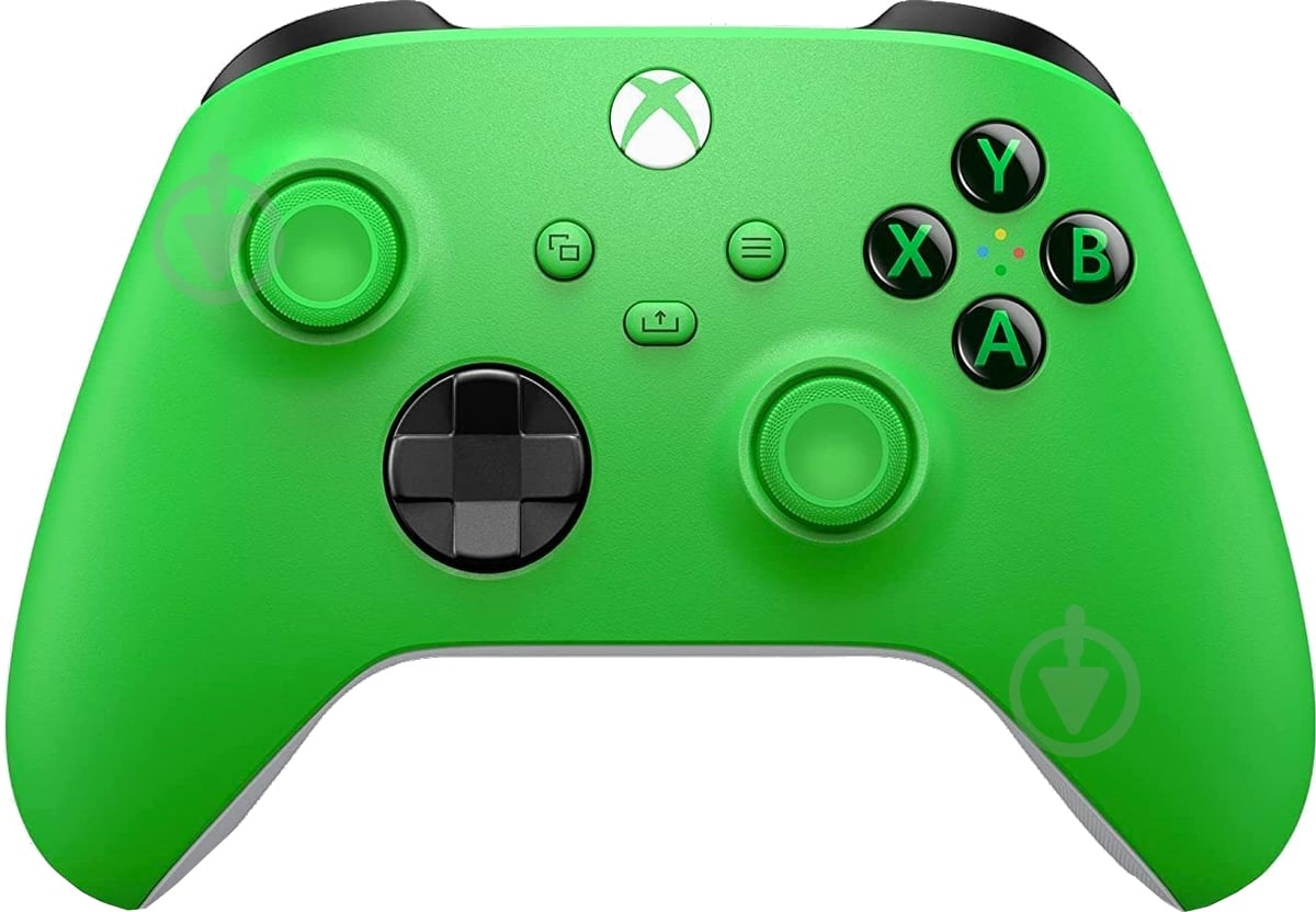 Геймпад Xbox Microsoft Wireless Controller Green New Edition - фото 1 Геймпад Xbox Microsoft Wireless Controller Green New Edition - фото 1