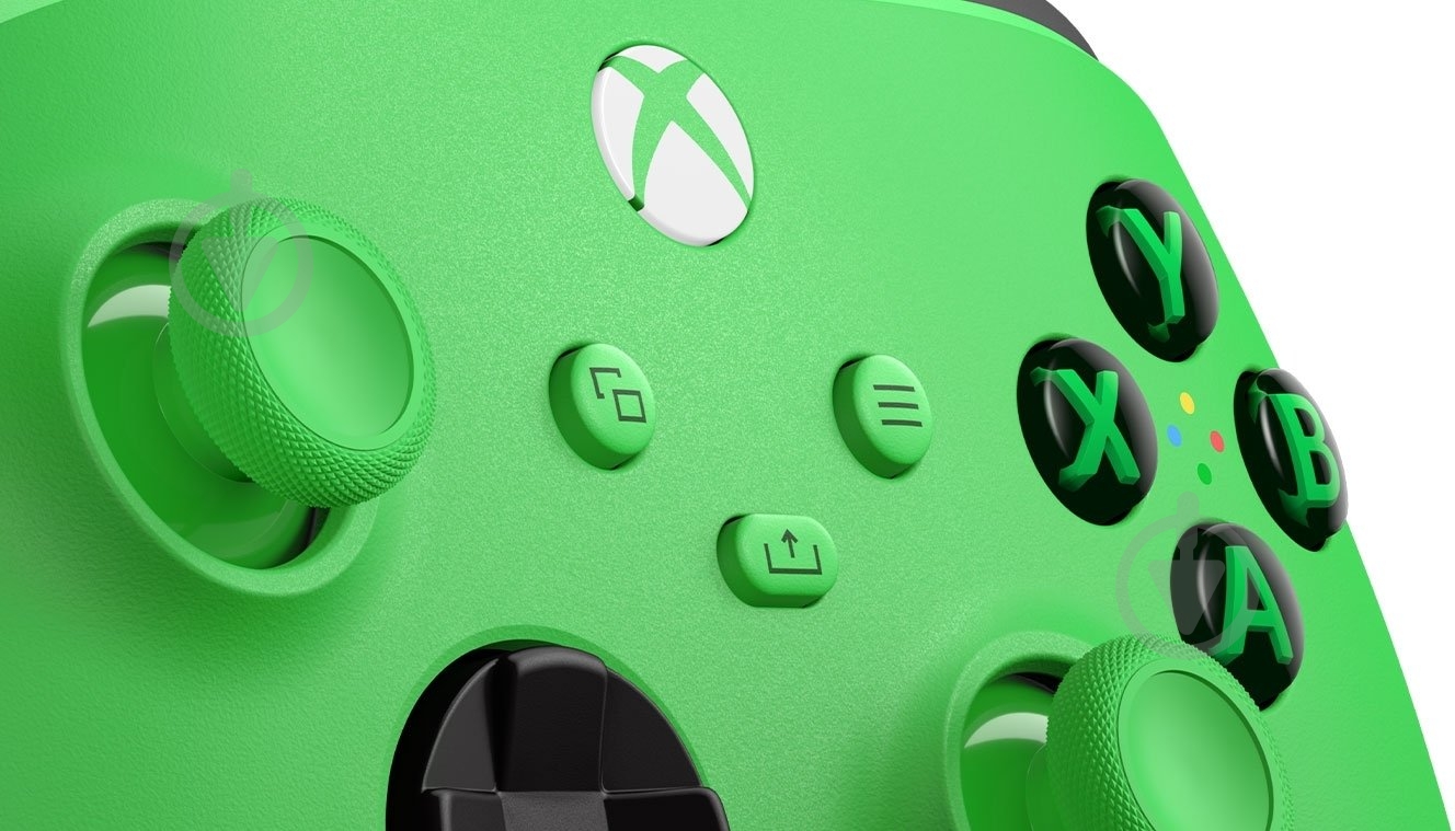 Геймпад Xbox Microsoft Wireless Controller Green New Edition - фото 5 Геймпад Xbox Microsoft Wireless Controller Green New Edition - фото 5