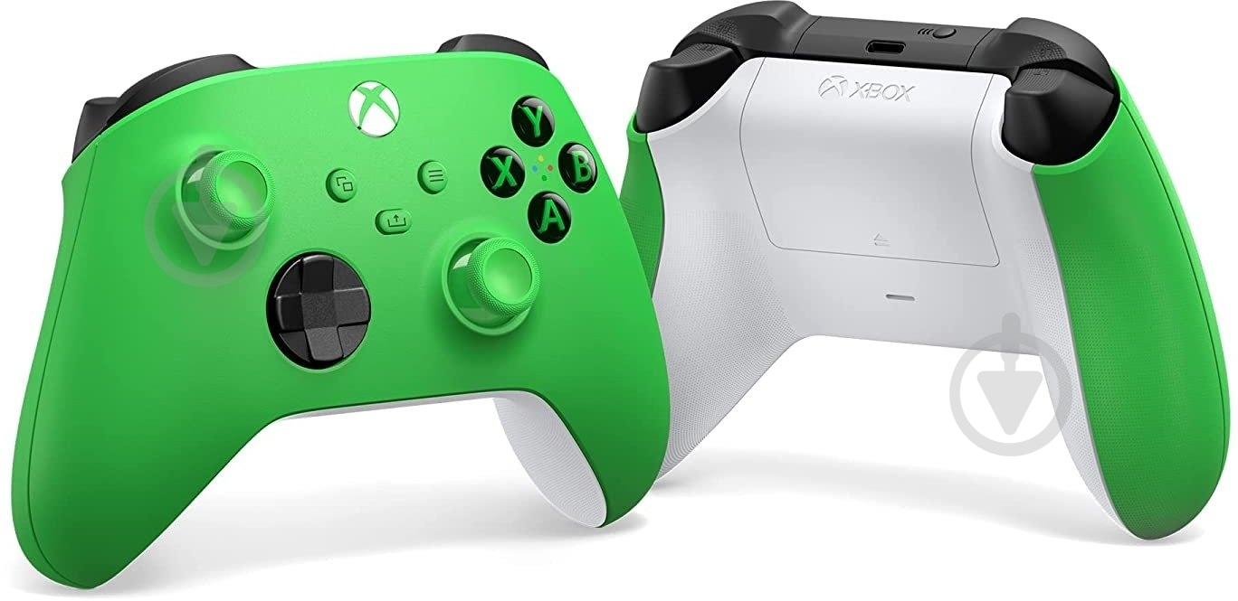 Геймпад Xbox Microsoft Wireless Controller Green New Edition - фото 6 Геймпад Xbox Microsoft Wireless Controller Green New Edition - фото 6